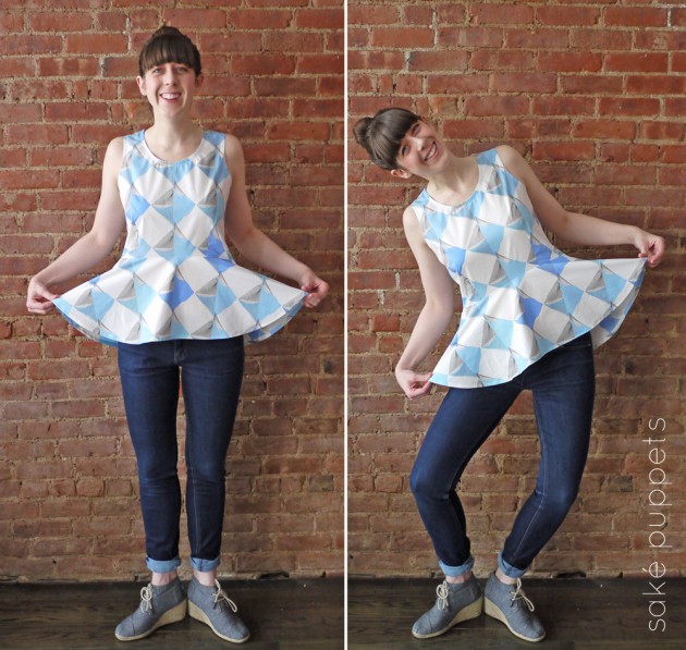 Jubilee Peplum : Sake Puppets