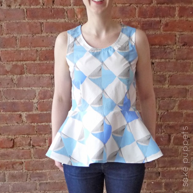 Jubilee Peplum : Sake Puppets